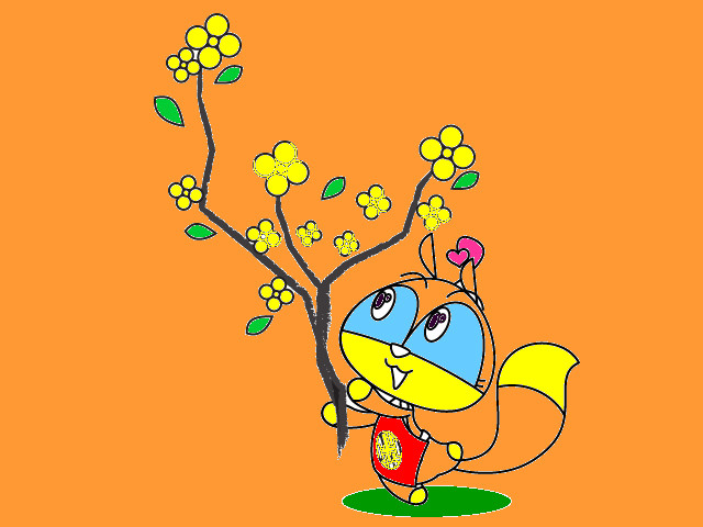 hoa-si-nhi/xem-tranh/50003/soc-vao-ngay-tet.html