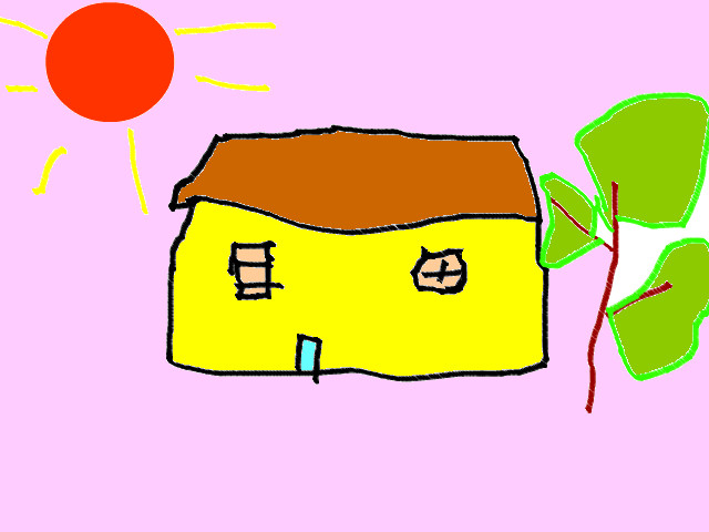 hoa-si-nhi/xem-tranh/50356/mai-nha-am-ap.html