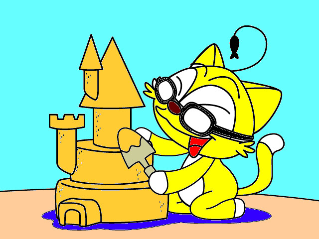 hoa-si-nhi/xem-tranh/50700/meo-cat-choi-cat.html