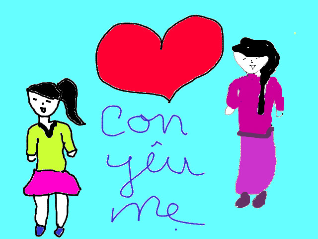 hoa-si-nhi/xem-tranh/52057/Con-yeu-Me.html