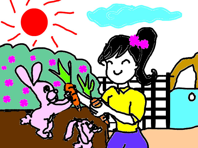 hoa-si-nhi/xem-tranh/52247/cham-soc-tho.html