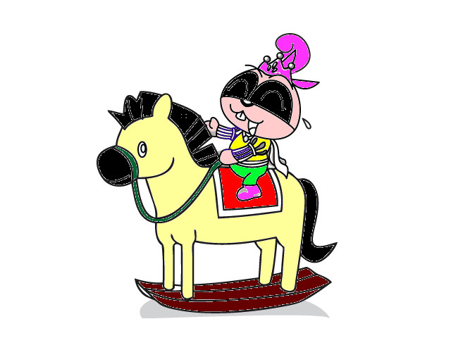 hoa-si-nhi/xem-tranh/52777/soc-nhi-coi-ngua-go.html