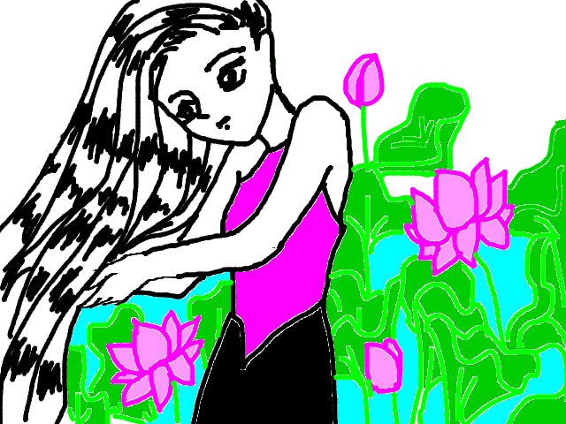 hoa-si-nhi/xem-tranh/53165/goi-dau.html