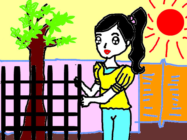 hoa-si-nhi/xem-tranh/53384/be-bao-ve-cay-xanh.html