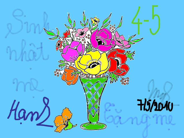 hoa-si-nhi/xem-tranh/54573/Tang-sinh-nhat-me-Hanh.html