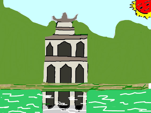 hoa-si-nhi/xem-tranh/54593/thap-rua.html