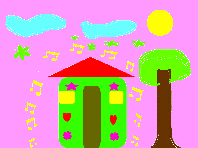 hoa-si-nhi/xem-tranh/55357/ngoi-nha-cua-em.html