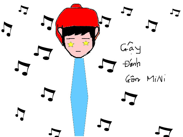hoa-si-nhi/xem-tranh/56583/gay-danh-gon-baby.html