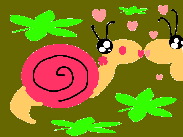 hoa-si-nhi/xem-tranh/57857/love-of-snail.html