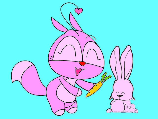 hoa-si-nhi/xem-tranh/59330/soc-ut-va-bunny.html
