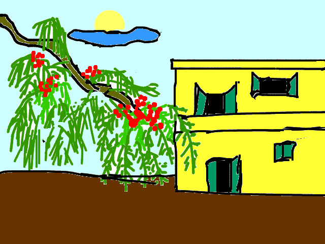 hoa-si-nhi/xem-tranh/59914/mai-nha-tuoi-tho-thu-2.html