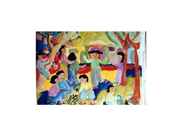 hoa-si-nhi/xem-tranh/60065/tro-choi-lang-que.html