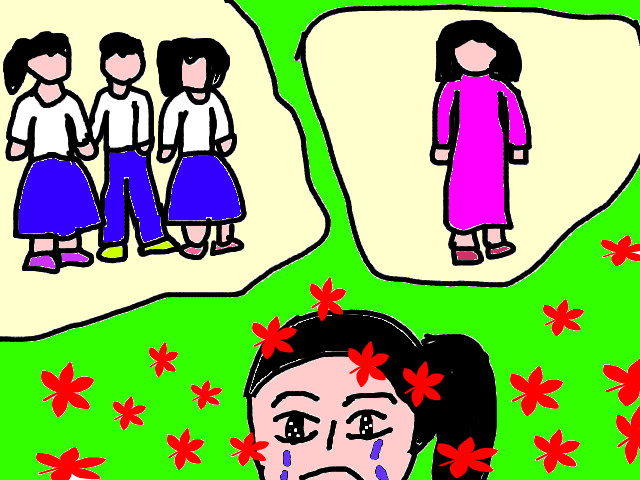 hoa-si-nhi/xem-tranh/60650/nho-den-ban-be-va-co-giao.html
