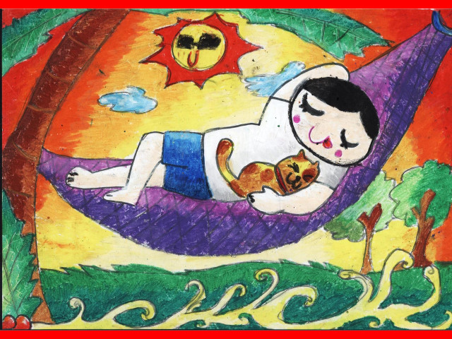 hoa-si-nhi/xem-tranh/61081/Mua-he.html