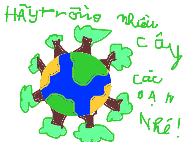 hoa-si-nhi/xem-tranh/61522/hay-trong-that-nhieu-cay.html