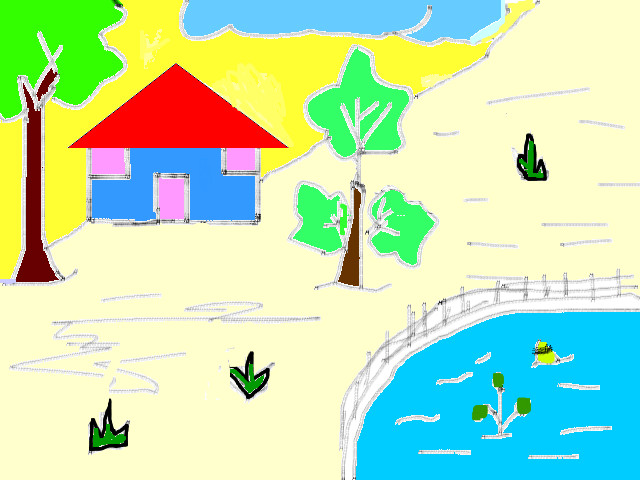 hoa-si-nhi/xem-tranh/61628/lang-que.html