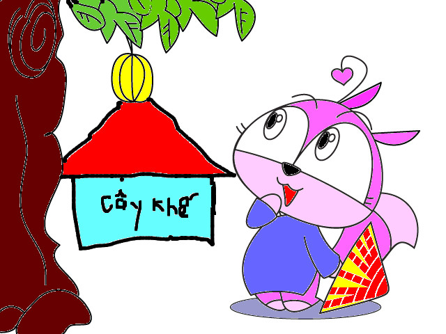hoa-si-nhi/xem-tranh/61999/cay-khe-yeu-thuong.html