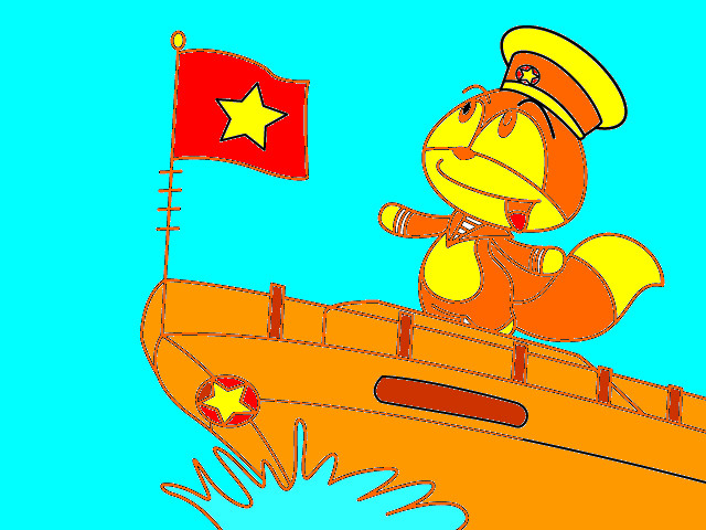 hoa-si-nhi/xem-tranh/62685/be-di-du-thuyen-lan-dau.html