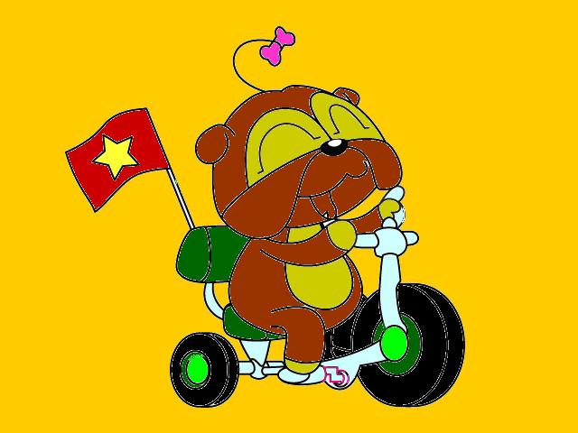 hoa-si-nhi/xem-tranh/63226/lovely-bear.html
