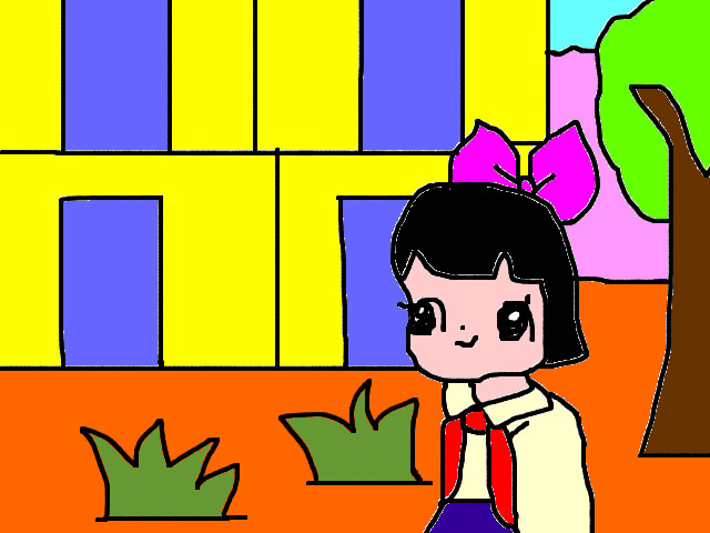hoa-si-nhi/xem-tranh/63863/Truong-em.html