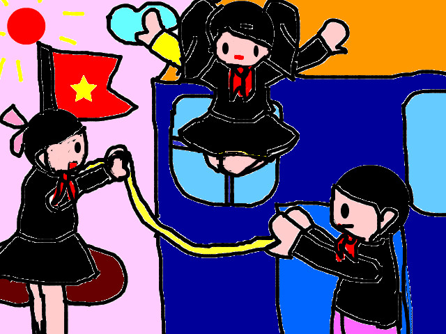 hoa-si-nhi/xem-tranh/64254/gio-ra-choi-cua-truong-em.html