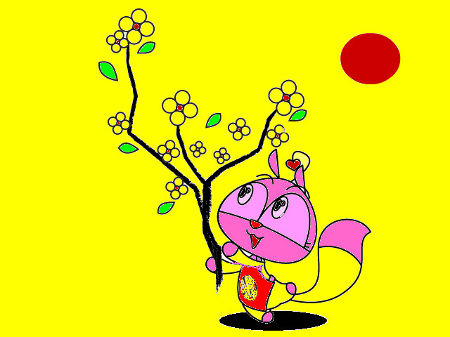 hoa-si-nhi/xem-tranh/64406/Canh-Mai-Mung-Xuan-Cua-Soc-Ut-Nhan-Dip-Tet.html
