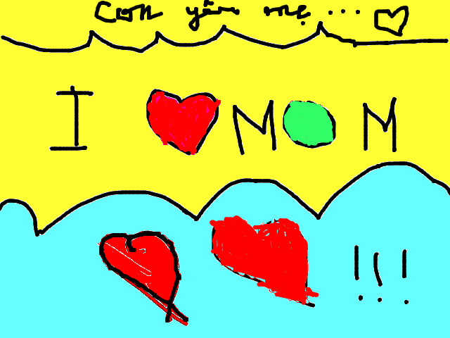 hoa-si-nhi/xem-tranh/64595/I-Love-Mom.html