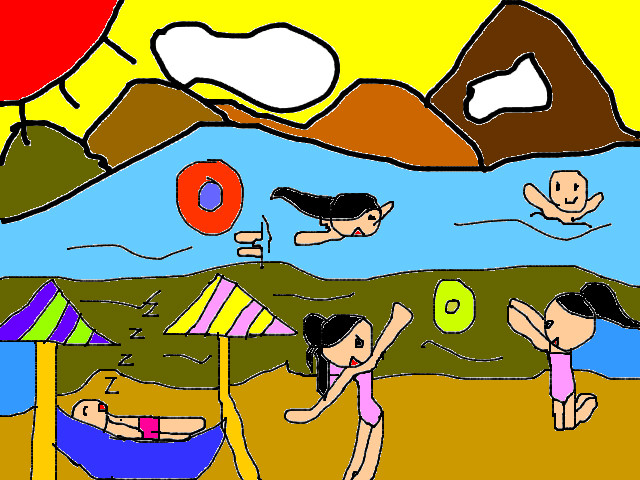 hoa-si-nhi/xem-tranh/65825/gia-dinh-em-di-tam-bien.html