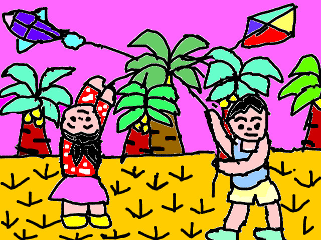 hoa-si-nhi/xem-tranh/65852/Tha-dieu.html