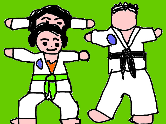 hoa-si-nhi/xem-tranh/66074/hoc-vo-karate.html
