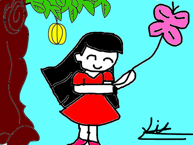 hoa-si-nhi/xem-tranh/66328/Mua-he-o-que.html