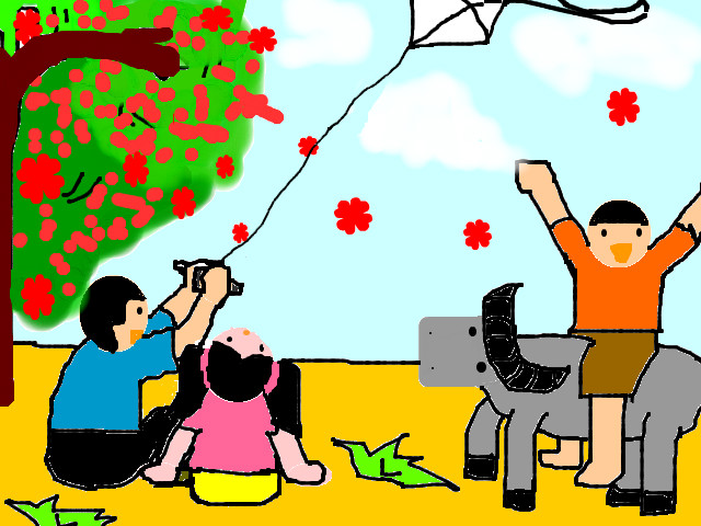 hoa-si-nhi/xem-tranh/66329/canh-dieu-tuoi-tho.html