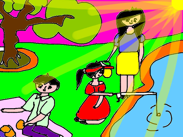 hoa-si-nhi/xem-tranh/66389/picnic.html