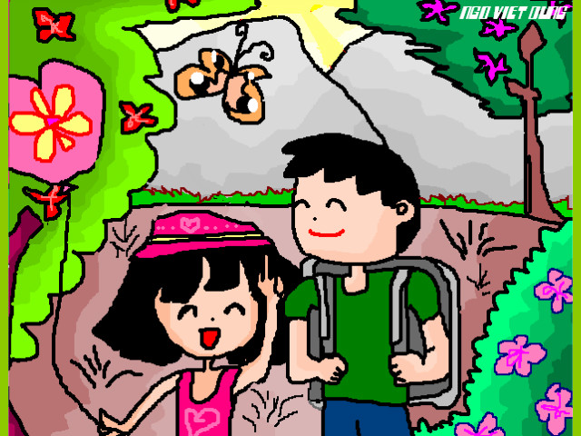 hoa-si-nhi/xem-tranh/66458/Mua-he-mat-xanh.html
