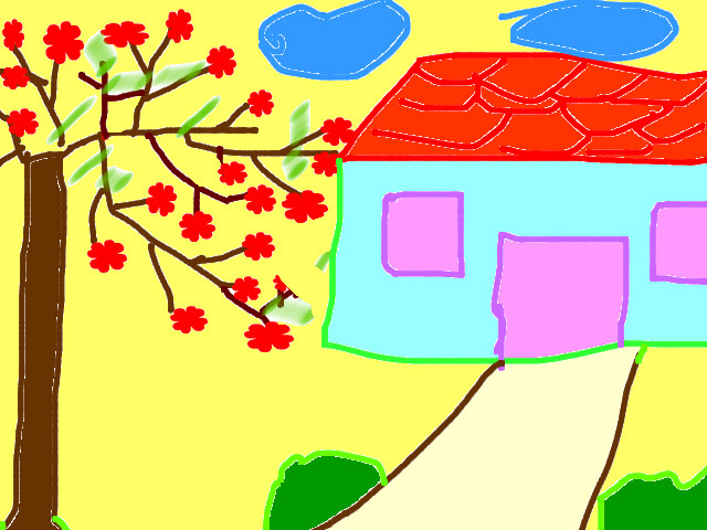 hoa-si-nhi/xem-tranh/66648/mai-truong-than-yeu.html