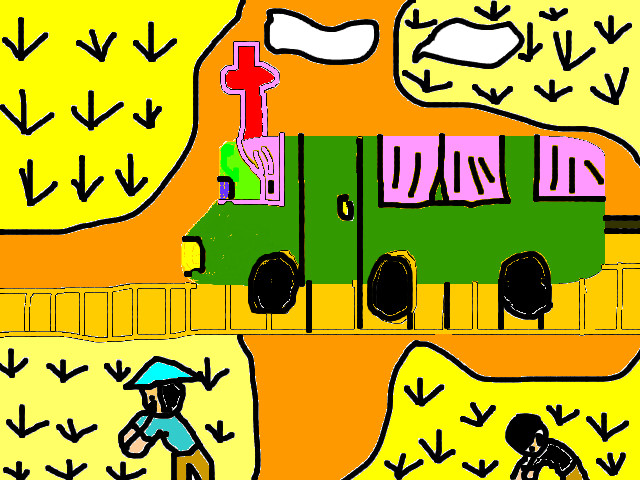 hoa-si-nhi/xem-tranh/66884/ve-que-di-tau.html