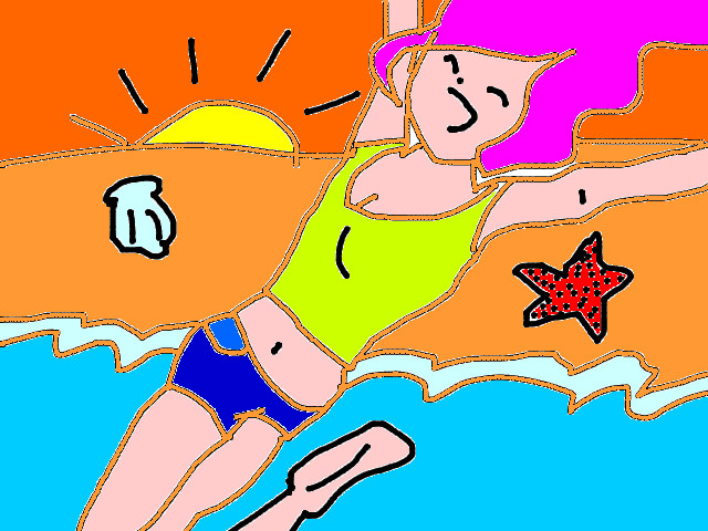 hoa-si-nhi/xem-tranh/68028/mua-he-tren-bien.html