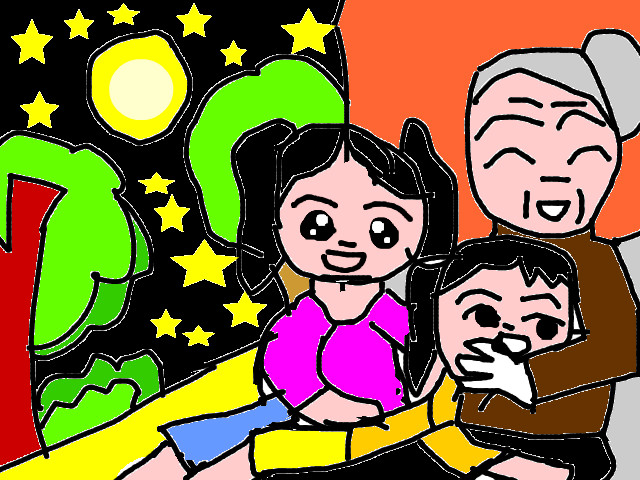 hoa-si-nhi/xem-tranh/68658/Duoc-ba-au-yeu-vui-that-la-vui.html