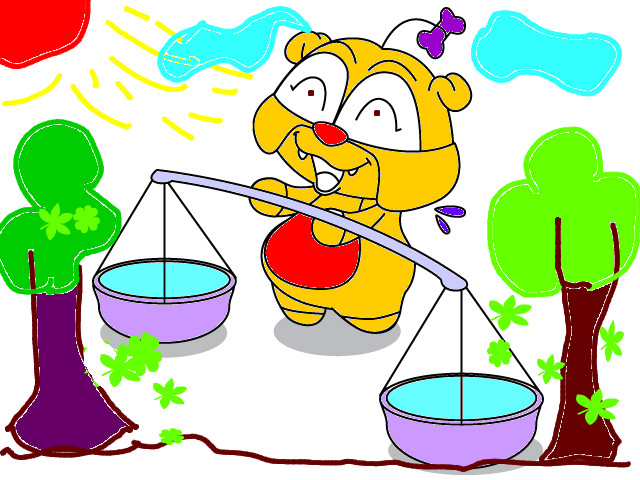 hoa-si-nhi/xem-tranh/68726/em-ganh-hang-giup-me.html