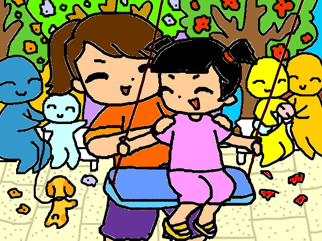 hoa-si-nhi/xem-tranh/68757/choi-xich-du.html