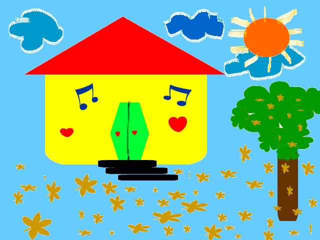 hoa-si-nhi/xem-tranh/69029/ngoi-nha-xinh.html