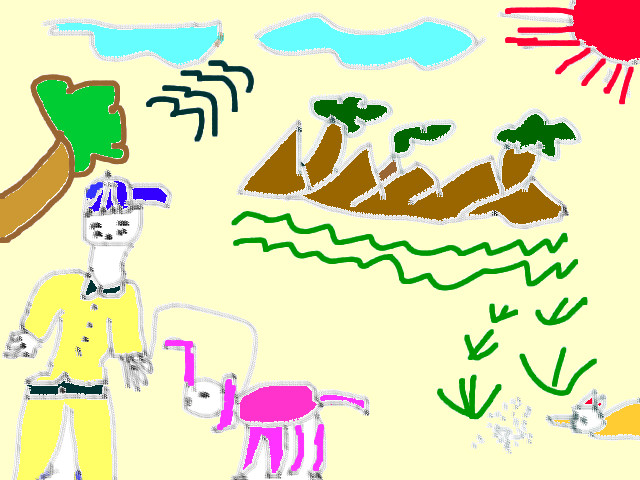 hoa-si-nhi/xem-tranh/69059/dan-cho-di-dao.html