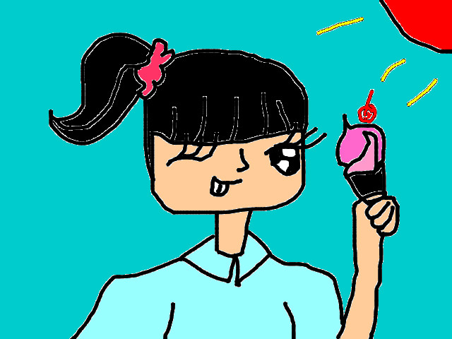 hoa-si-nhi/xem-tranh/69629/mua-he-nong-buc-be-an-kem.html