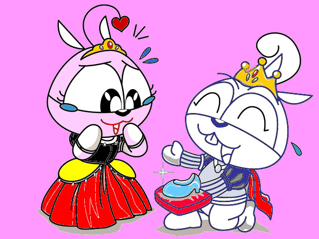 hoa-si-nhi/xem-tranh/70620/Princess-and-Prince.html