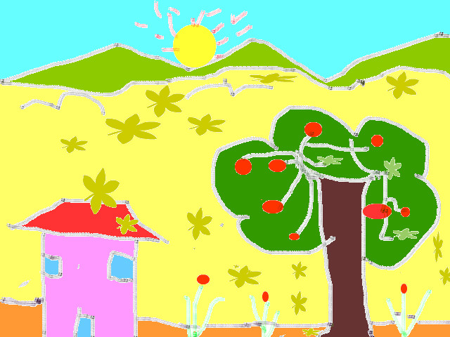 hoa-si-nhi/xem-tranh/70701/ngoi-nha-em.html
