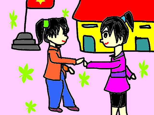 hoa-si-nhi/xem-tranh/70754/chung-ta-hay-la-ban-cua-nhau.html
