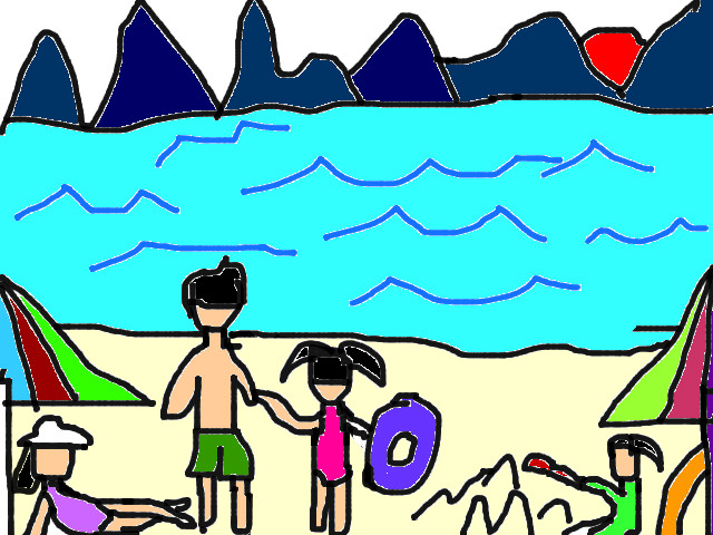hoa-si-nhi/xem-tranh/71837/ca-nha-di-tam-bien.html