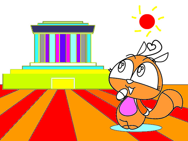 hoa-si-nhi/xem-tranh/72271/soc-nhi-den-tham-lang-bac.html