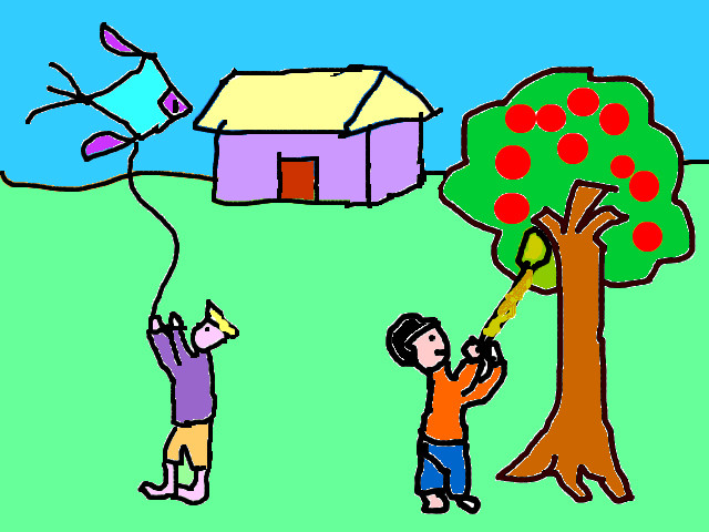 hoa-si-nhi/xem-tranh/7313/Ve-que.html