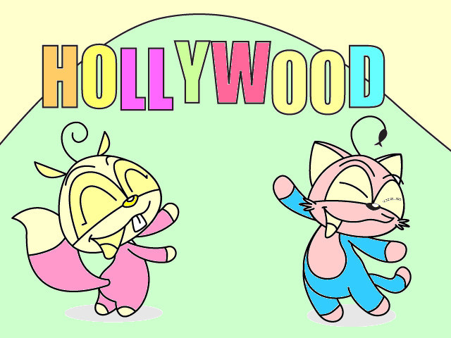 hoa-si-nhi/xem-tranh/74034/cung-nhau-len-dinh-HOLLYWOOD-nhe.html